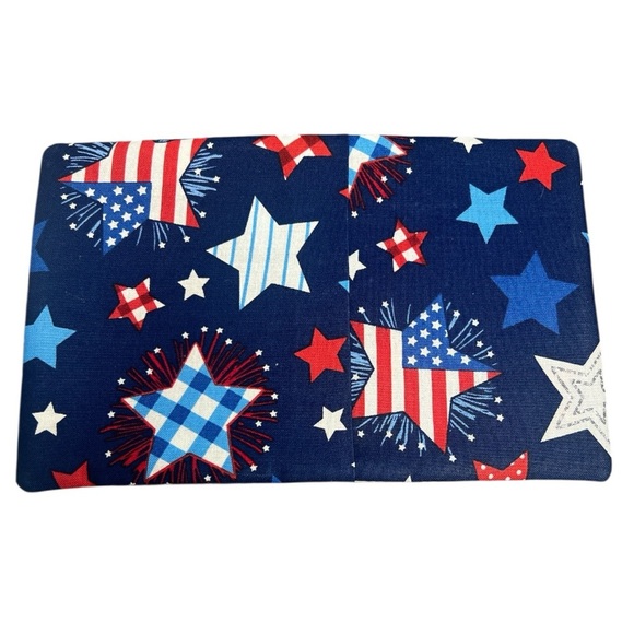 Hand Crafted Mug Rug Coaster Embroidered Cotton Fabric Padded Absorbs Liquid - Picture 3 of 11